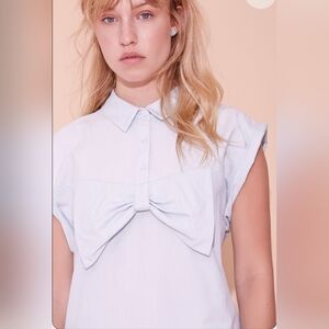 Eve Gravel Milkshake Dress Pale Blue NWOT